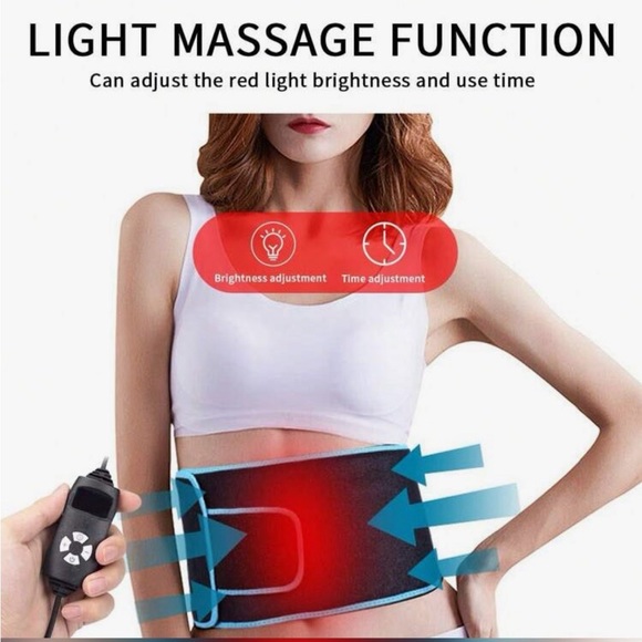 Infrared red light therapy waist belt - Picture 3 of 6